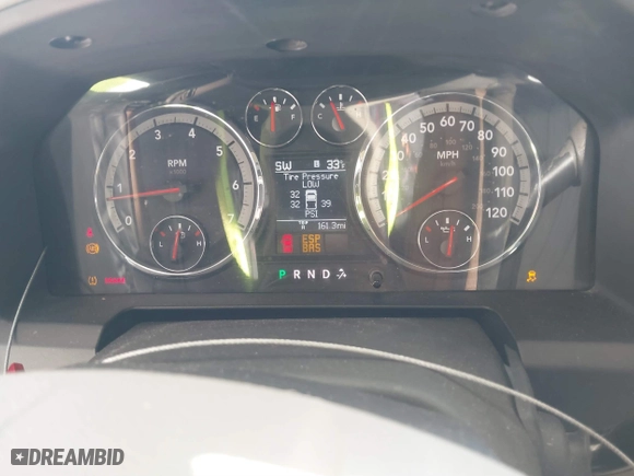 2010 Dodge Ram 1500 Sport with VIN 3D7JV1ET4AG183565, listed as a IAAI auction lot 41261584 with 124,281 mi miles. Bid and sale history available at carsss.com. Image 7.