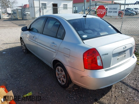 2011 Hyundai Accent GLS with VIN KMHCN4AC3BU608827, listed as a IAAI auction lot 41994266 with 226,912 mi miles. Bid and sale history available at carsss.com. Image 3.
