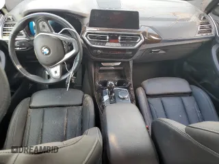 2024 BMW X3 sDrive30i with VIN 5UX43DP09R9V07976, listed as a Copart auction lot 51447545 with Not Provided miles and Salvage Title. Bid and sale history available at DreamBid. Image 8.