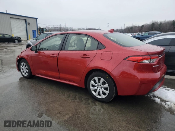2021 Toyota Corolla LE with VIN JTDEPMAE8MJ138467, listed as a Copart auction lot 42791315 with 51,513 mi miles and Salvage Title. Bid and sale history available at DreamBid. Image 2.