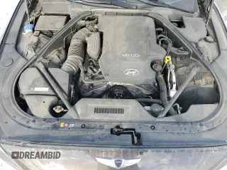 2015 Hyundai Genesis 3.8L with VIN KMHGN4JE5FU087716, listed as a Copart auction lot 52510265 with 89,878 mi miles and Salvage Title. Bid and sale history available at DreamBid. Image 11.