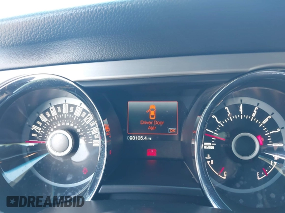 2013 Ford Mustang V6 with VIN 1ZVBP8AM1D5279453, listed as a IAAI auction lot 42128058 with 93,105 mi miles and . Bid and sale history available at DreamBid. Image 7.