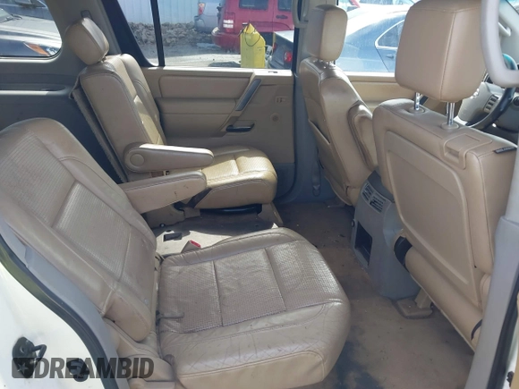 2004 Nissan Armada SE z VIN 5N1AA08A74N703355, wystawiony jako IAAI lot #41555201 z przebiegiem 190 430 mil mil oraz . Historia ofert i sprzedaży dostępna na DreamBid. Obrazek 8.