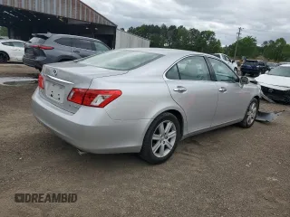 2009 Lexus ES 350 with VIN JTHBJ46G892298251, listed as a Copart auction lot 52192905 with 84,521 mi miles and Salvage Title. Bid and sale history available at carsss.com. Image 3.