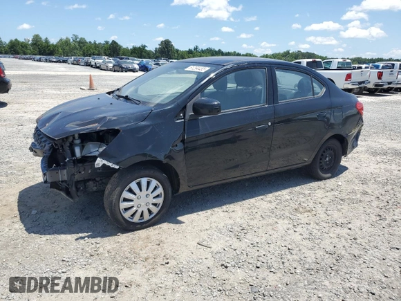 2017 Mitsubishi Mirage ES with VIN ML32F3FJ5HHF18097, listed as a Copart auction lot 61294455 with 139,490 mi miles and Clean title. Bid and sale history available at DreamBid. Image 1.