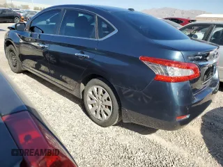 2013 Nissan Sentra S with VIN 3N1AB7AP5DL659304, listed as a Copart auction lot 52418855 with 117,475 mi miles and Salvage Title. Bid and sale history available at DreamBid. Image 2.