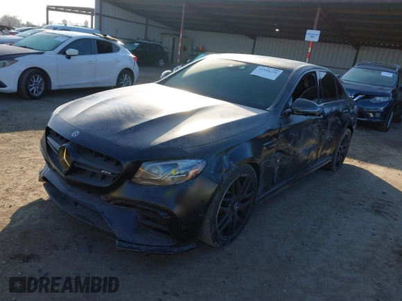 2020 Mercedes-Benz E-Class AMG E 63 S with VIN WDDZF8KB9LA748334, listed as a IAAI auction lot 41318226 with 43,135 mi miles. Bid and sale history available at carsss.com. Image 17.