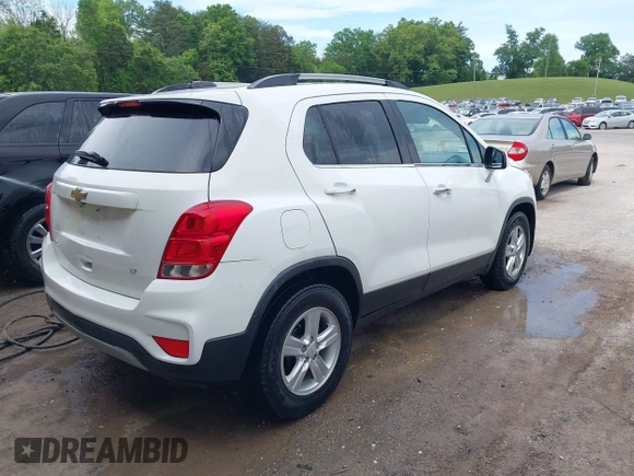 2019 Chevrolet Trax LT with VIN KL7CJLSB9KB797265, listed as a IAAI auction lot 42160882 with 66,666 mi miles and . Bid and sale history available at carsss.com. Image 4.