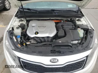 2013 Kia Optima Hybrid LX with VIN KNAGM4AD0D5045263, listed as a Copart auction lot 75125224 with 0 mi miles and Salvage Title. Bid and sale history available at carsss.com. Image 11.