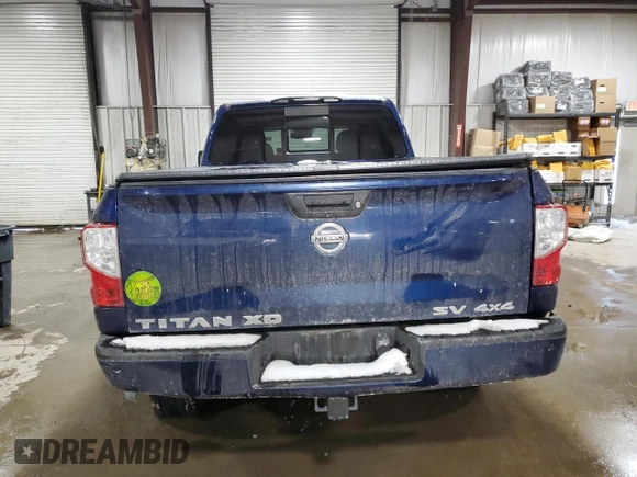 2017 Nissan Titan XD SL with VIN 1N6AA1F40HN515951, listed as a Copart auction lot 87587115 with 79,970 mi miles and Salvage Title. Bid and sale history available at carsss.com. Image 6.
