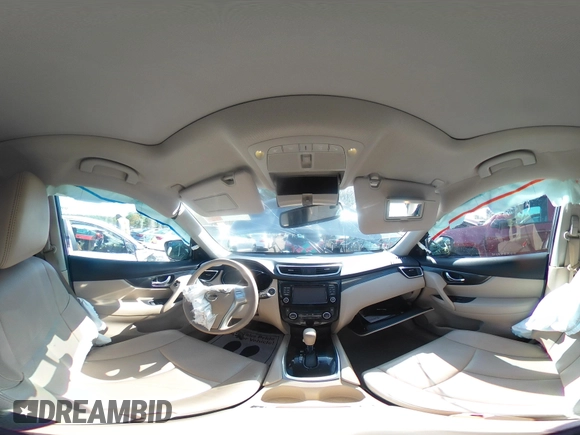 2015 Nissan Rogue SL with VIN 5N1AT2MT1FC766074, listed as a IAAI auction lot 41908829 with 52,537 mi miles. Bid and sale history available at carsss.com. Image 18.