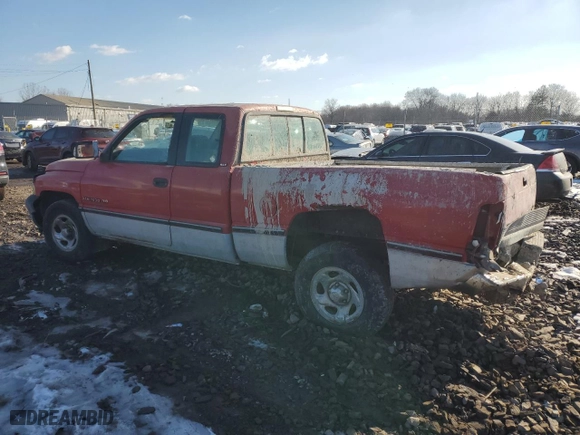 1996 Dodge Ram 1500 with VIN 3B7HC13Y2TG199604, listed as a Copart auction lot 42132025 with 183,774 mi miles and Salvage Title. Bid and sale history available at carsss.com. Image 2.