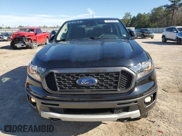 2021 Ford Ranger XL with VIN 1FTER4EHXMLD67025, listed as a Copart auction lot 45509695 with 29,464 mi miles and Salvage Title. Bid and sale history available at carsss.com. Image 5.