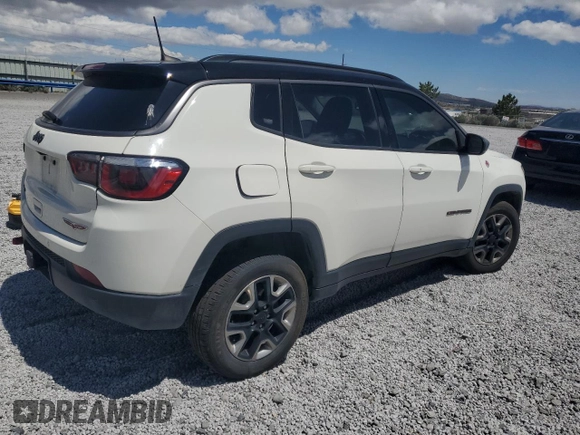 2018 Jeep Compass Trailhawk с VIN 3C4NJDDB4JT367025, выставлен на аукционе Copart как лот 56428645 с пробегом 158 507 миль миль и Списание • Salvage title. История ставок и продаж доступна на DreamBid. Изображение 3.