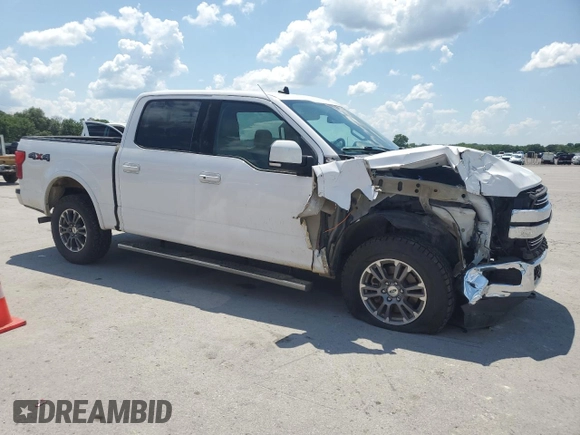 2020 Ford F-150 XL with VIN 1FTEW1E57LKF51467, listed as a Copart auction lot 61956535 with 61,495 mi miles and Salvage title. Bid and sale history available at DreamBid. Image 4.