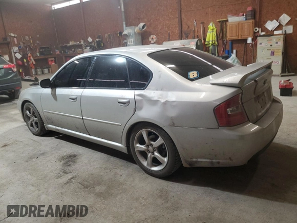 2007 Subaru Legacy Special with VIN 4S3BL616076201412, listed as a Copart auction lot 60261525 with 169,601 mi miles and Salvage title. Bid and sale history available at DreamBid. Image 2.