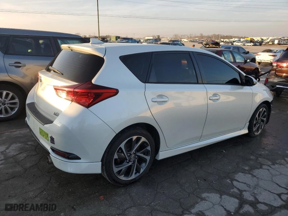 2018 Toyota Corolla iM with VIN JTNKARJE6JJ566966, listed as a Copart auction lot 85895494 with 70,552 mi miles and Salvage Title. Bid and sale history available at carsss.com. Image 3.