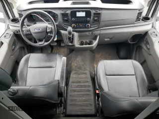 2022 Ford Transit Cargo with VIN 1FTBR1C82NKA17027, listed as a Copart auction lot 45346305 with 45,358 mi miles and Salvage Title. Bid and sale history available at DreamBid. Image 8.