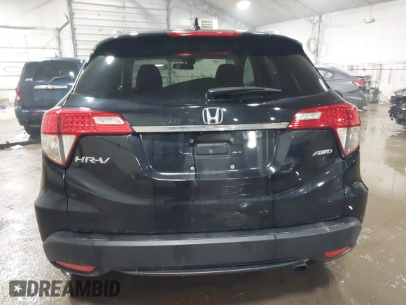 2022 Honda HR-V EX with VIN 3CZRU6H51NM734627, listed as a IAAI auction lot 41491393 with 35,090 mi miles. Bid and sale history available at carsss.com. Image 16.