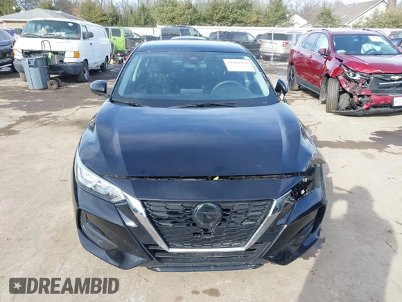 2021 Nissan Sentra S with VIN 3N1AB8BV7MY325622, listed as a IAAI auction lot 41429430 with 50,521 mi miles and . Bid and sale history available at DreamBid. Image 13.