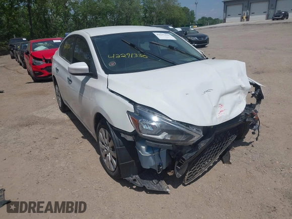 2017 Nissan Sentra SV with VIN 3N1AB7AP3HY268712, listed as a IAAI auction lot 42291330 with 99,975 mi miles and . Bid and sale history available at DreamBid. Image 1.