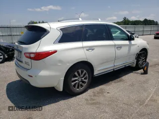 2015 Infiniti QX60 z VIN 5N1AL0MMXFC513462, wystawiony jako Copart lot #59803485 z przebiegiem 156 003 mil mil oraz Szkoda całkowita • Salvage title. Historia ofert i sprzedaży dostępna na DreamBid. Obrazek 3.