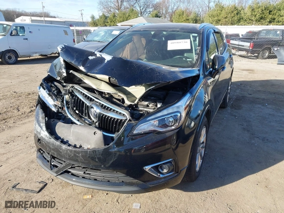 2019 Buick Envision Essence with VIN LRBFXCSA1KD126875, listed as a IAAI auction lot 40980730 with 96,930 mi miles. Bid and sale history available at carsss.com. Image 17.