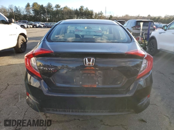 2017 Honda Civic Sedan LX with VIN 19XFC2F50HE223304, listed as a Copart auction lot 43347305 with 82,169 mi miles and Salvage Title. Bid and sale history available at carsss.com. Image 6.