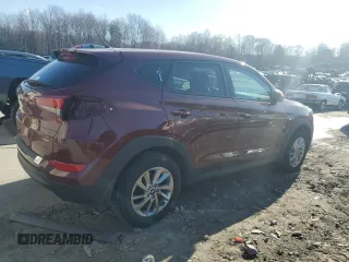 2018 Hyundai Tucson SE z VIN KM8J2CA43JU768692, wystawiony jako Copart lot #50586955 z przebiegiem 46 703 mil mil oraz Szkody całkowita. Historia ofert i sprzedaży dostępna na DreamBid. Obrazek 3.