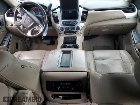 2019 GMC Yukon XL SLT Standard Edition with VIN 1GKS2JKC0KR128371, listed as a Copart auction lot 72687234 with 75,570 mi miles and Salvage Title. Bid and sale history available at carsss.com. Image 8.
