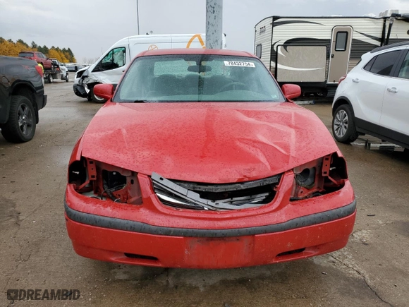 2004 Chevrolet Impala with VIN 2G1WF52E949215329, listed as a Copart auction lot 78432754 with 190,885 mi miles and Salvage Title. Bid and sale history available at carsss.com. Image 5.