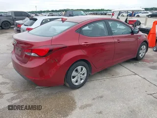 2016 Hyundai Elantra SE with VIN 5NPDH4AE7GH794343, listed as a IAAI auction lot 42119100 with 141,061 mi miles and . Bid and sale history available at DreamBid. Image 4.