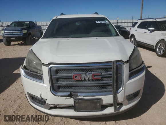 2015 GMC Acadia SLE with VIN 1GKKRNED3FJ163885, listed as a Copart auction lot 47624605 with 175,695 mi miles and Salvage Title. Bid and sale history available at DreamBid. Image 5.