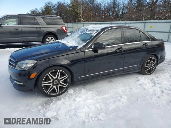 2011 Mercedes-Benz C 350 Sport with VIN WDDGF5GB2BF644025, listed as a Copart auction lot 44640135 with 239,463 mi miles and Clean title. Bid and sale history available at DreamBid. Image 1.