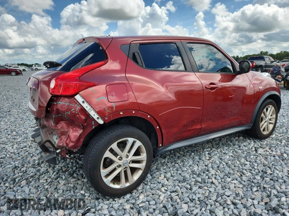 2013 Nissan Juke SV z VIN JN8AF5MR5DT204763, wystawiony jako Copart lot #59957535 z przebiegiem 2 856 mil mil oraz Szkoda całkowita • Salvage title. Historia ofert i sprzedaży dostępna na DreamBid. Obrazek 3.