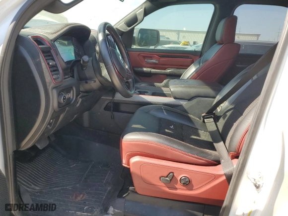 2019 Ram 1500 Rebel with VIN 1C6SRFET6KN841001, listed as a Copart auction lot 72553024 with 0 mi miles and Salvage Title. Bid and sale history available at carsss.com. Image 7.