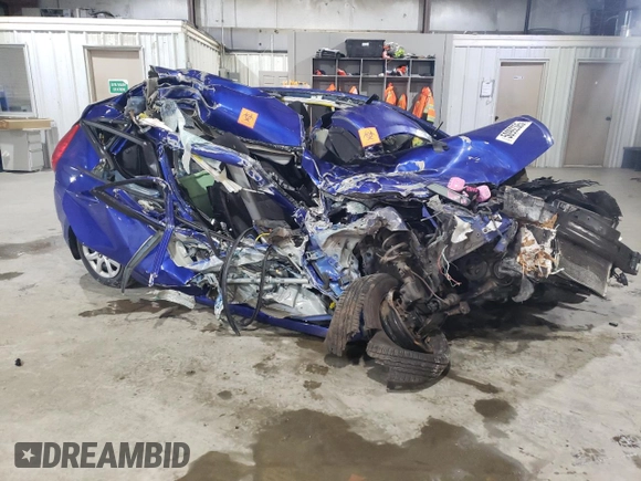 2013 Hyundai Accent GS with VIN KMHCT5AE9DU135340, listed as a Copart auction lot 50992305 with Not provided miles and Salvage title. Bid and sale history available at DreamBid. Image 4.