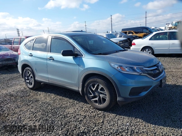 2016 Honda CR-V SE with VIN 2HKRM4H44GH656502, listed as a IAAI auction lot 41725344 with 44,783 mi miles and . Bid and sale history available at carsss.com. Image 1.