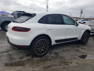 2015 Porsche Macan S with VIN WP1AB2A57FLB72505, listed as a Copart auction lot 48816335 with 41,748 mi miles and Salvage Title. Bid and sale history available at carsss.com. Image 3.