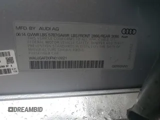 2015 Audi A8 z VIN WAUJGAFD0FN010021, wystawiony jako Copart lot #86861684 z przebiegiem 112 697 mil mil oraz Szkoda całkowita • Salvage title. Historia ofert i sprzedaży dostępna na DreamBid. Obrazek 13.