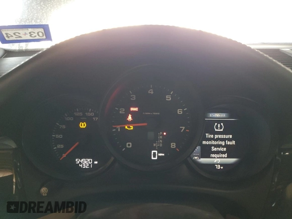 2018 Porsche Macan with VIN WP1AA2A55JLB20382, listed as a Copart auction lot 51282515 with 54,920 mi miles and Salvage Title. Bid and sale history available at DreamBid. Image 9.