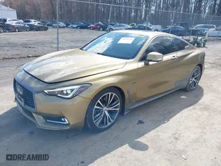 2018 Infiniti Q60 3.0t LUXE with VIN JN1EV7EL4JM393131, listed as a IAAI auction lot 41813420 with 87,571 mi miles. Bid and sale history available at carsss.com. Image 17.