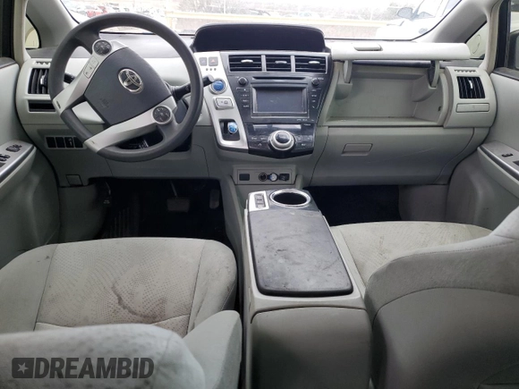 2012 Toyota Prius Two with VIN JTDZN3EU8C3085940, listed as a Copart auction lot 54402494 with 206,604 mi miles and Salvage Title. Bid and sale history available at DreamBid. Image 15.