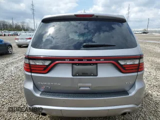 2019 Dodge Durango GT Plus with VIN 1C4RDJDG5KC550286, listed as a Copart auction lot 52127855 with 106,738 mi miles and Salvage title. Bid and sale history available at DreamBid. Image 6.