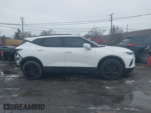 2021 Chevrolet Blazer LT with VIN 3GNKBDRS7MS533547, listed as a IAAI auction lot 41186917 with 67,157 mi miles and . Bid and sale history available at DreamBid. Image 14.