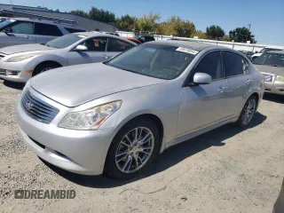2008 Infiniti G35 with VIN JNKBV61E88M206354, listed as a Copart auction lot 69679054 with Not Provided miles and Salvage Title. Bid and sale history available at DreamBid. Image 1.