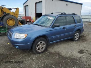 2007 Subaru Forester X z VIN JF1SG636X7H732807, wystawiony jako Copart lot #56758635 z przebiegiem 146 046 mil mil oraz Czysty tytuł • Clean title. Historia ofert i sprzedaży dostępna na DreamBid. Obrazek 1.