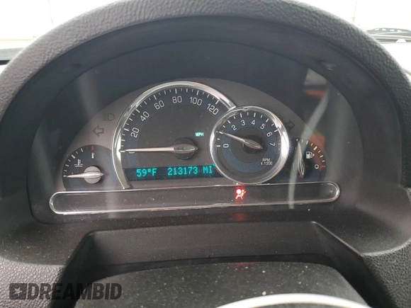 2008 Chevrolet HHR LS with VIN 3GNDA13D18S610570, listed as a Copart auction lot 53346215 with 213,173 mi miles and Salvage Title. Bid and sale history available at DreamBid. Image 9.
