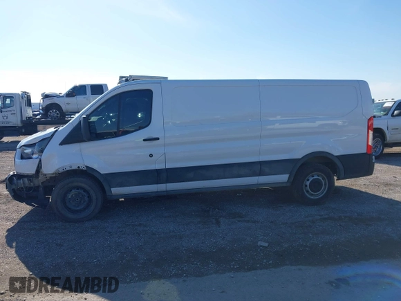 2022 Ford Transit Cargo with VIN 1FTYE1YG3NKA77243, listed as a IAAI auction lot 41231977 with 55,300 mi miles and . Bid and sale history available at DreamBid. Image 14.