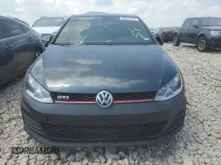 2016 Volkswagen Golf GTI SE with VIN 3VW4T7AU8GM035795, listed as a Copart auction lot 66616134 with 90,131 mi miles and Salvage Title. Bid and sale history available at carsss.com. Image 5.